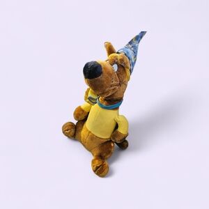 Cartoon Network Brown and Yellow Plush Dog with Blue Hat